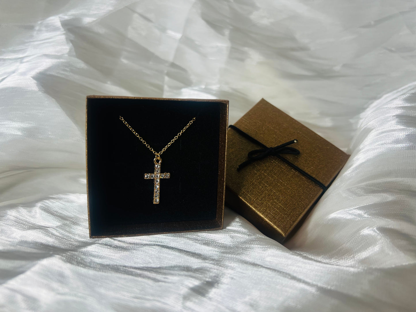 Gold Cross Necklace