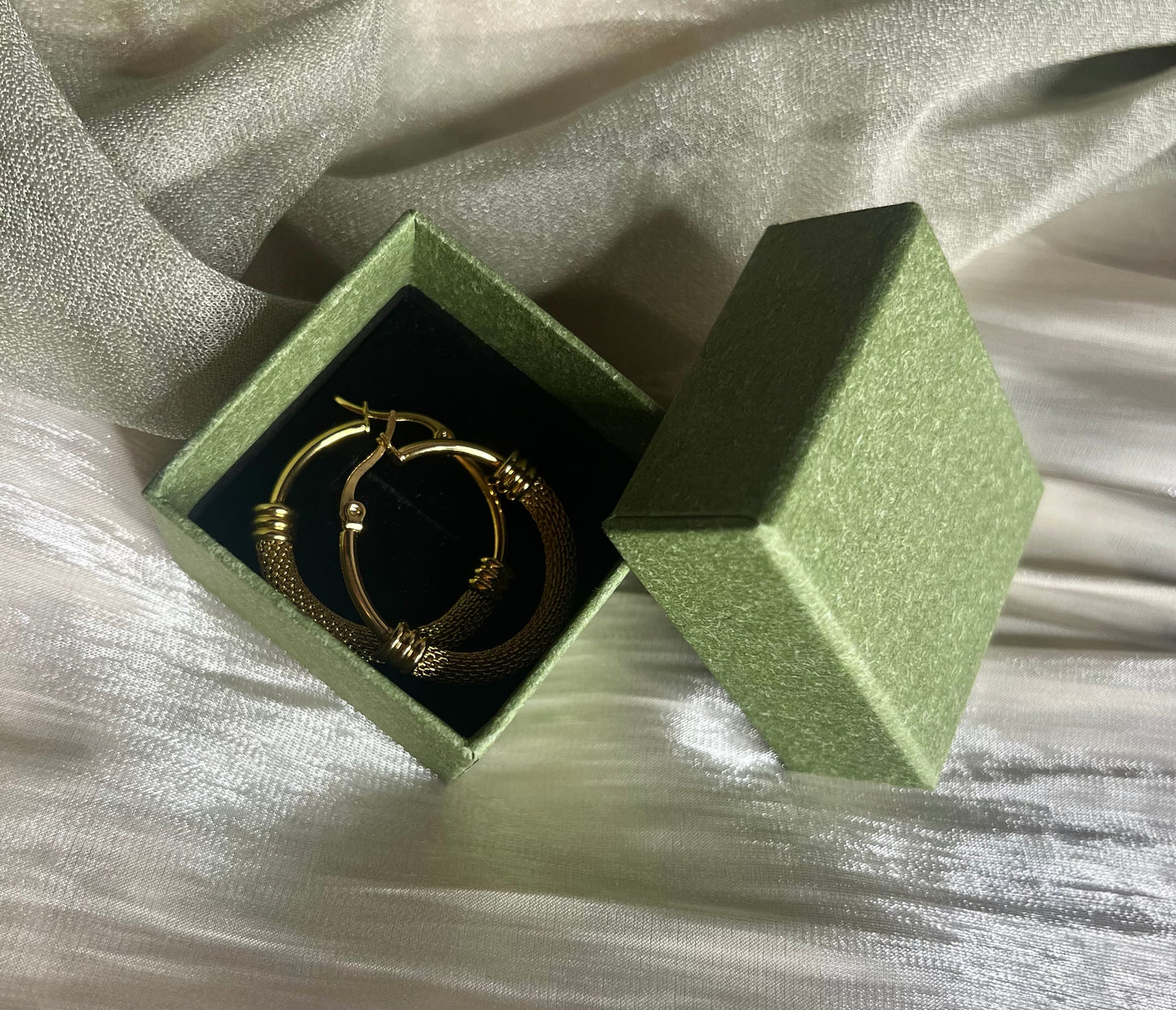 Mayan Golden Hoops